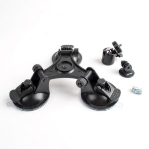Car Windshield Triple Vacuum Suction Cup Mount for GoPro Hero 8/7/6/5/4/3/3+/2/1 Xiaoyi SJ4000 SJ5000 SJ7000