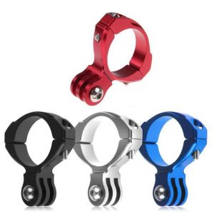 1 pcs Bike Cycle Aluminum Handlebar Bar Clamp Mount for Gopro Hero 1/2/3/3+ Camera Mount Holder Random Color