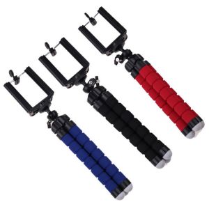 Phone Tripod Moblie Phone Clip Bracket Holder Mount Tripod Monopod Stand for Smartphone Camera Tripod Stand Adapter