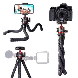 Ulanzi MT-33 Flexible Octopus Tripod for Phone Camera DSLR 2 in 1 Design Tripod With Phone Holder Side Cold Shoe 1/4'' S