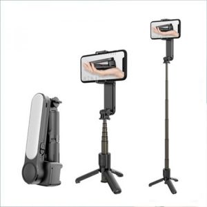 Mini Stabilizer Handheld Gimbal Stabilizers Bluetooth Selfie Stick Tripod For Phone iOS Android Phone Stand Holder Cell Tripod
