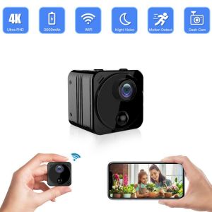 2021 Low Power Consumption 4K Wifi Camera Small Wireless Security Video Camcorder Night Vision Motion Detection Remote View