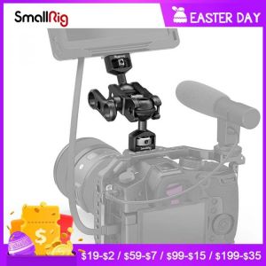 SmallRig DSLR Camera Magic Arm with Double Ballheads (1/4" & 3/8" Screws) Adjustable 360 degree Ball Head Monitor Ho
