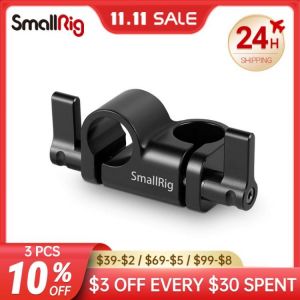 SmallRig DSLR Camera Rig Rail Block 90 Degree 15mm Rod Clamp DIY Mounting Quick Attachment and Release 2069