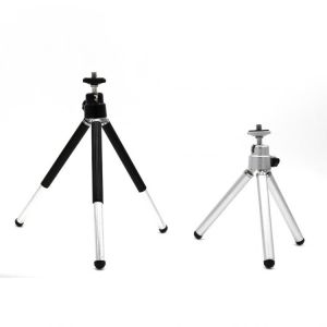 Alloy Mini Flexible Tripod 2 Section Stand Holder for Projector Camera Aluminum Desktop Tripod for xiaomi Mobile Phone