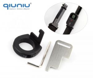 QIUNIU For GoPro Accessories Large WiFi Smart Remote Control Lock Mount Holder Ring Adapter for GoPro Camera Monopod Pole