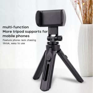 Protable Tripod For Phone Mini Tripod For Mobile Phone Mini Camera Tripod Phone Holder Clip Stand For Photo Photography