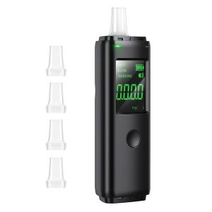 Alcohol Tester Quick Response Professional LCD Digital Display Alcohol Detector for drunk driving Alcohol Breathalyzer alcotest