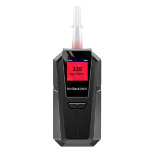 Alcohol Tester Quick test High Accuracy Digital Breathalyze LCD Display Breath Alcohol Tester for Police Drunk Driver