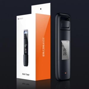 Portable Non-Contact Alcohol Tester with Digital Display Screen , USB Rechargeable BAC Tester with Police Grade High Accuracy