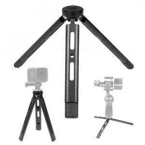 BGNing 1/4" inch Screw Mini Aluminium Alloy Camera Tripod Portable  Stick Table Holder for DSLR Cameras Webcam Stabilizers
