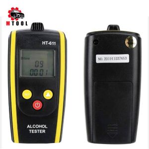Alcohol Breath Tester, HT-611 Breath Alcohol Tester High Resolution LCD Display Non-Contact Breathalyzer
