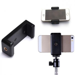 Universal Monopod Holder Clip for Mobile Bracket For Camera Tripod Mount Holder Stand for iPhone/Samsung/Xiaomi Phone