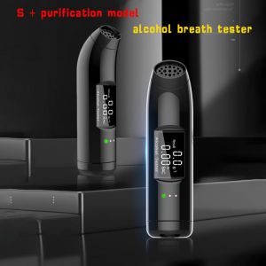 LCD Digital Alcohol Tester Quick Response Breathalyzer, Car Breathalyzer, Portable Alcohol Meter, Wine Alcohol Test USB charging