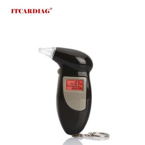 Handheld Backlight Digital Alcohol Tester Digital Alcohol Breath Tester Breathalyzer Analyzer LCD Detector Backlight Light