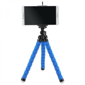 2021 Mini Tripod light Flexible Table Stand Sponge Extendable tripode Phone Holder Vlog Selfie Stick For Camera Cellphone iPhone
