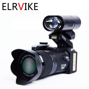 ELRVIKE 2021 Digital  Camera HD POLO D7200 33Million Pixel Auto Focus Professional SLR Video Camera 24X Optical Zoom Three Lens