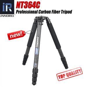 INNOREL NT364C Professional Carbon Fiber Camera Tripod Birdwatching Heavy Duty Tripod 75mm Bowl Adapter for DSLR Video Camcorder