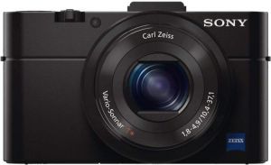 USED  Sony RX100 II 20.2 MP Premium Compact Digital Camera w/ 1-inch Sensor, MI (Multi-Interface) Shoe and tilt LCD Screen