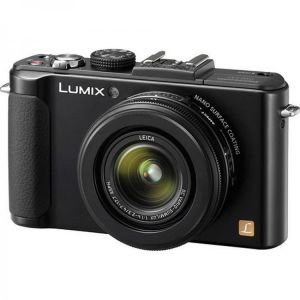 USED,Panasonic LUMIX DMC-LX7K 10.1 MP Digital Camera with 3.8x Optical zoom and 3.0-inch LCD - Black
