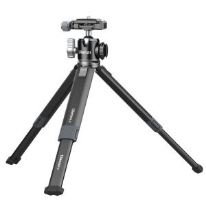 Ulanzi MT-24 Vlog Lite Metal Mini Tripod Extend Vlog Selfie Stick Tripod with Cold Shoe for Microphone LED Light DSLR SLR Camera