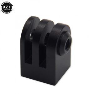 1PCS Universal CNC Aluminum Alloy Mini Tripod Mount Outdoor Sports Camera Base Adapter for GoPro SupTig All 1/4" Screw Monopo