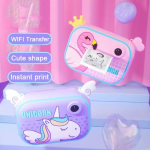 Children Camera HD Instant Print Camera for Kids film Camera with Thermal Photo Paper wifi Toys Camera for Birthday Gifts