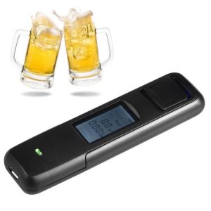 Non-Contact Digital Alcohol Tester Personal Breathalyzer Highly Accurate Semi-Conductor Sensor Breathalyzer Portable Personal U