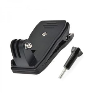 2Pcs Sports camera 360 Degree Quick Release Rotary for Gopro hero Backpack Hat Clip Rotary Quick Clamp Mount for SJCAM