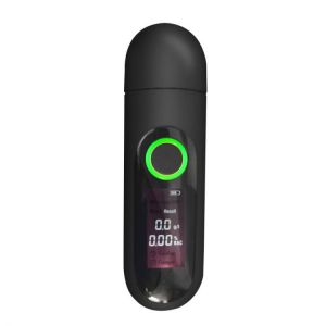 Professional-Grade Accuracy Breath Alcohol Tester, USB Rechargeable Portable Breath Alcohol Tester with Backlight LCD Display