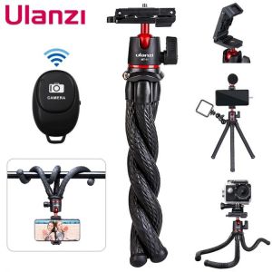 Ulanzi MT-11 Travel Flexible Octopus for Smartphone DSLR SLR Vlog Tripod for Camera Gopro 10 9 8 iPhone 13 12 Pro 2 in 1 Tripod