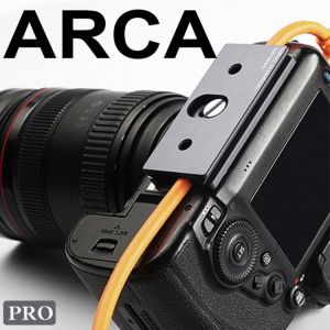 Block ARCA Tripod Monopod Quick Release Plate for Camera Accessories Ballhead Cable fixed Lock Port Protector Tether Tools Kits
