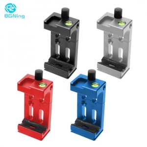 XJ-8 Tripod phone tripod mount Head Bracket Mobile Phone Holder Clip For Phone Flashlight Microphone With Spirit level