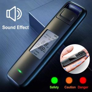 all in one place גאדג'טים New Portable Non-Contact Alcohol Breath Tester with Digital Display Screen USB Rechargeable Breathalyzer Analyzer High Accuracy