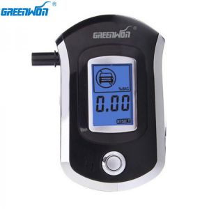 GREENWON Digital Breath Alcohol Tester Breathalyzer AT6000 alcohol breath tester breathalzyer lock box ethyl alcohol detector