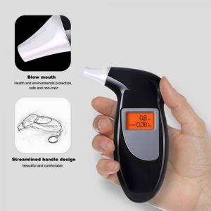 all in one place גאדג'טים 1PCS Handheld Backlight Digital Alcohol Tester Digital Alcohol Breath Tester Breathalyzer Analyzer LCD Detector Backlight Light