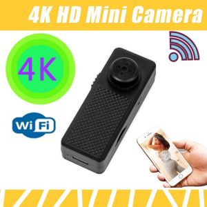 new ip cam Wifi Mini camera FULL HD 4K video camcorder shirt button small P2P/AP monitor motion detection video H.264 recorder