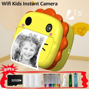 Kids Instant Print Camera Thermal Printing Camera Digital Photo Camera Girl Toy Child Kid Camera Video Recorder Kids Gifts