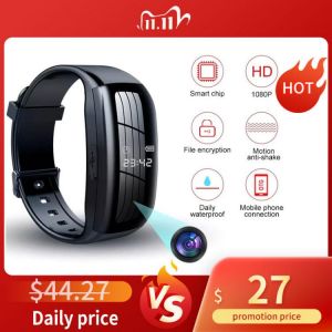 Mini Camera 1080P DV Professional 8G Audio Digital Voice Video Recorder Small Micro Sound Home Dictaphone Secret Wristband Noise