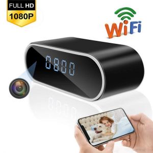 Wireless WIFI Mini Clock Camera Time Alarm Camcorder Watch 1080P IP/AP Security Night Vision Motion Sensor Remote Monitor Micro