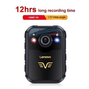 170 Wide Angle,1296P 40MP Body Worn Camera, 1080p Full HD,Record Video, Audio & Pictures,Motion detection ,Police Camcorder