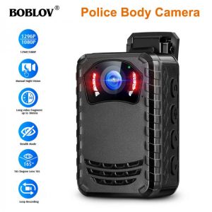 BOBLOV N9 Mini Body Camera Full HD 1296P Small Portable Night Vision Police Cameras Support 256G DVR Dropshipping body cam