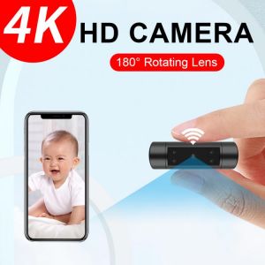 WiFi Smart Wireless Camcorder IP Hotspot HD Night Vision Video Micro Small Cam Motion Detection 4K Mini Camera