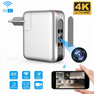4K Wireless wifi Mini Camera USB Charger micro camera Security Cam IP Hotspot Night Vision Motion Detect Micro Small Cam Espia