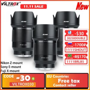 VILTROX 85mm F1.8 II STM Auto Focus Portrait Large Aperture Lens AF for Sony E mount Fuji X mount Nikon Lens Z mount Camera Lens