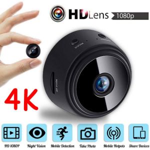 A9 Mini Camera 4K HD Ip Camera Night Version Voice Video Security Wireless Mini Camcorders Surveillance Cameras Wifi Camera