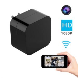 1080P HD Camera Charger Home Security Mini Wifi Camera Power EU/US Plug Wall Adapter Nanny Cam Wireless Camera USB Charger