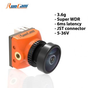 RunCam Racer Nano 2 FPV Camera CMOS OSD 1000TVL Super WDR 6ms Low Latency Gesture Control for Racing Drone
