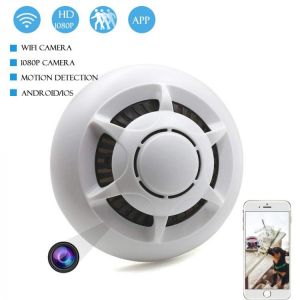 ip Light bulb Cam HD 4K Smoke Alarm Wifi Camera Home Hotel Ceiling Motion Detection Security P2P/AP Surveillance Remote Monitor
