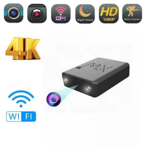 Mini Full HD 4K/1080P Wifi ip Camera  Night Vision Micro Camcorder  Motion Detection  Video & Voice Recorder  XW and XD Versio